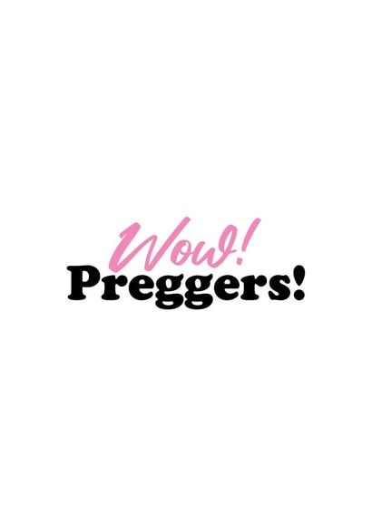 adult wow Pregnancy Card 15543 created by Kieron Haughton
