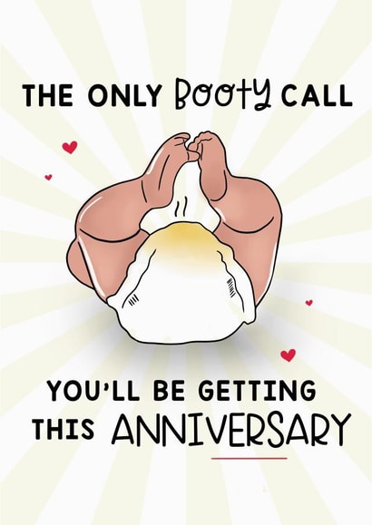 Booty call anniversary  created by Lucy Rose Party