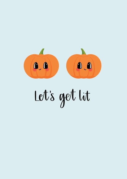 pumpkins kawaii Birthday Card 19735 created by Paper Jungle