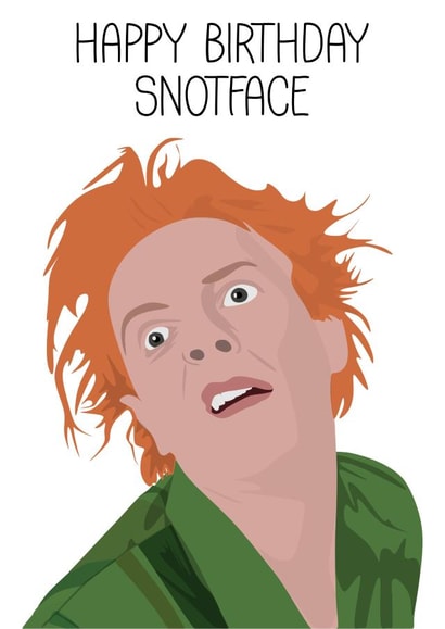 Birthday Drop Dead Fred Birthday Card 19399 created by MintCards