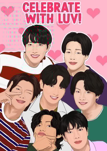 Celebrate With Luv - BTS created by Pink + Pip