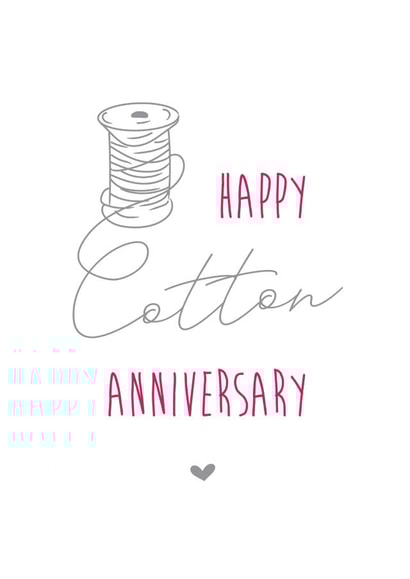 2nd cotton Anniversary Card 9652 created by Shutterjunkie