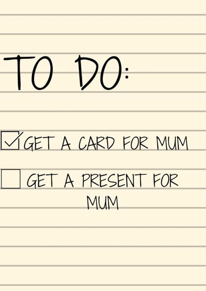 funny mum Mothers Day Card 45141 created by Courtney Bewes