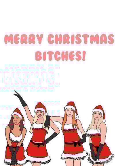 cheeky filmtv Christmas Card 41612 created by @sammie.illustrates