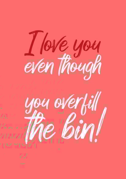 love funny Anniversary Card 42508 created by Close to the bone