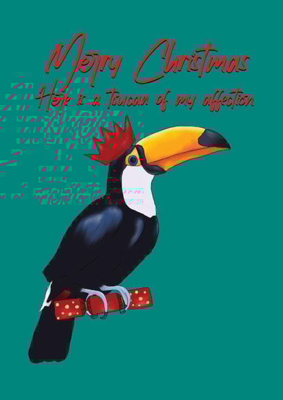 toucan affection Christmas Card 43481 created by The Gifting Knot