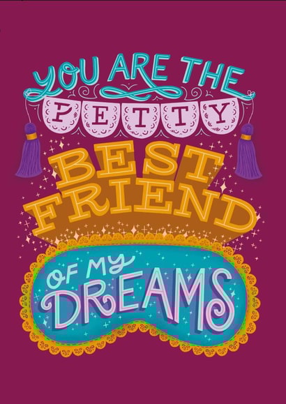 petty friend Love & Friendship Card 4842 created by Jenny Mecher