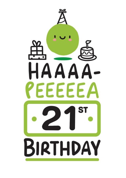 Haaaa-Peeeeea 21st Birthday created by Conor Rawson