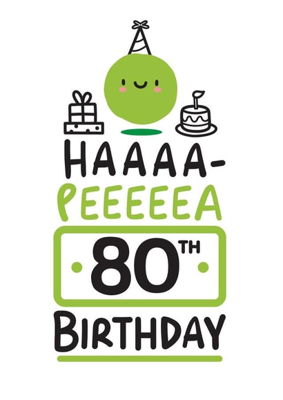 Haaaa-Peeeeea 80th Birthday created by Conor Rawson