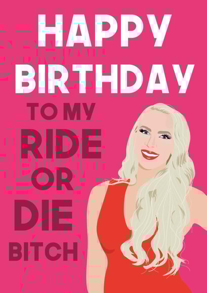 selling sunset christine Birthday Card 15828 created by WillyBee