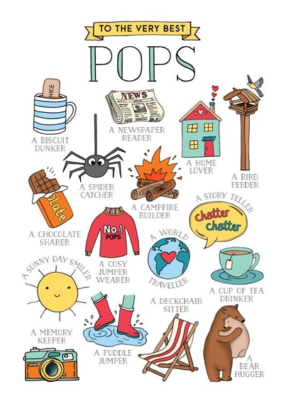 To the very best pops card created by Eskimo Kiss Designs