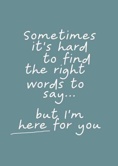 sorry friend Thinking of you Card 7213 created by Giddy Kipper