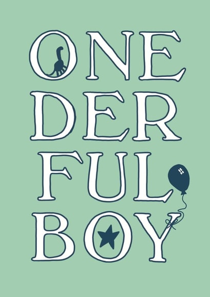 1 typography Birthday Card 19585 created by Bertie Bryans