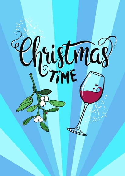 Female adult Christmas Card 45275 created by Jane Harding