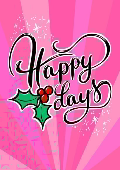 Female adult Christmas Card 45276 created by Jane Harding