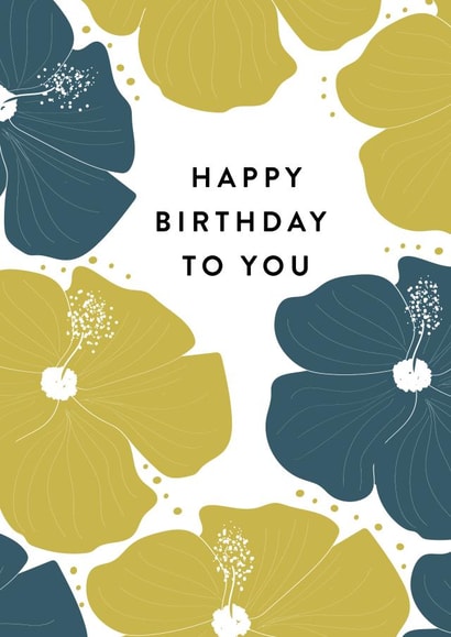 adult pretty Birthday Card 18856 created by Lea Velasquez