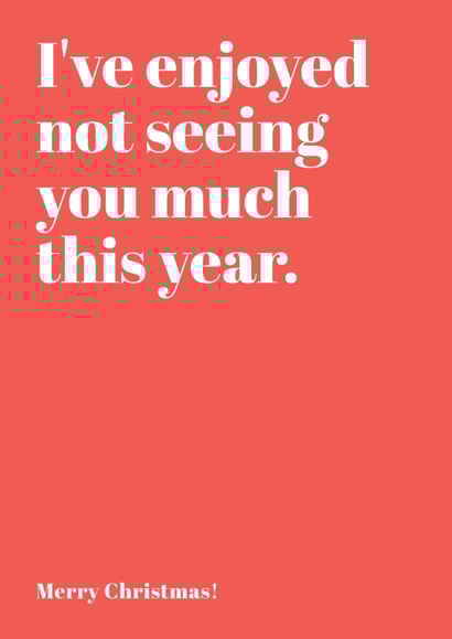 cv2020 isolation Christmas Card 39568 created by Speckled Wren