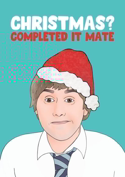 the inbetweeners jay Christmas Card 32485 created by Hey Huns It's Nicole