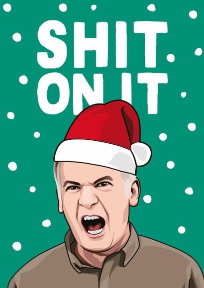 Friday night dinner martin Christmas Card 16173 created by All Things Banter