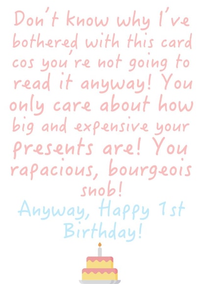 Child 1 Birthday Card 19280 created by Zac's Cards