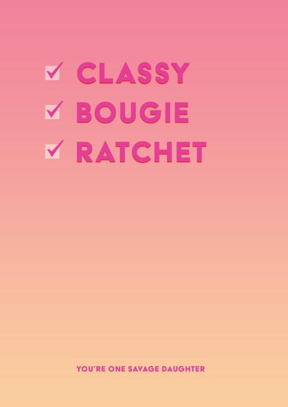 tik tok megan the stallion Birthday Card 42787 created by Cathy Cornish