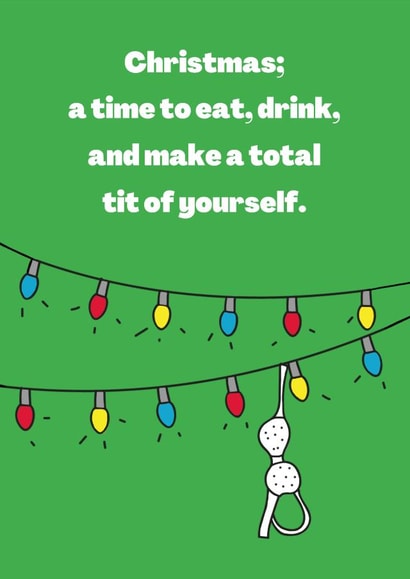 Female adult Christmas Card 43072 created by Kim&Tonic