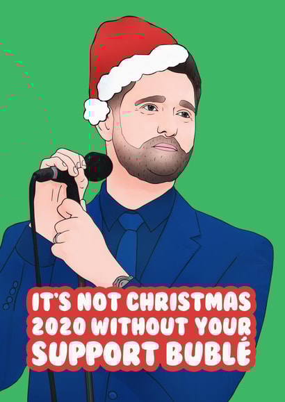 Michael buble buble Card 32486 created by Hey Huns It's Nicole