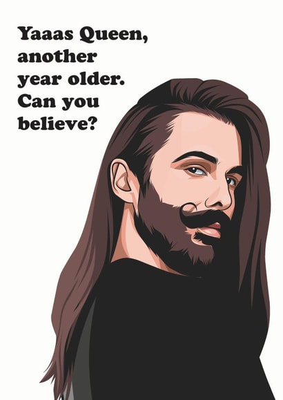 JVN Queer Birthday Card 20427 created by Die Card