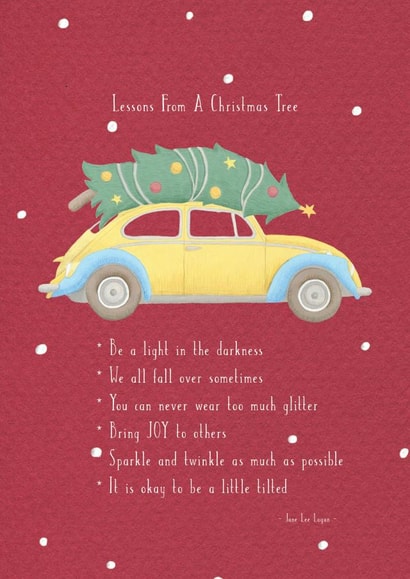 Lessons From A Christmas Tree created by Three Bears