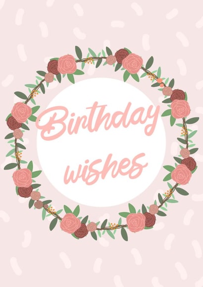 flowers pretty Birthday Card 19812 created by Amber Jane