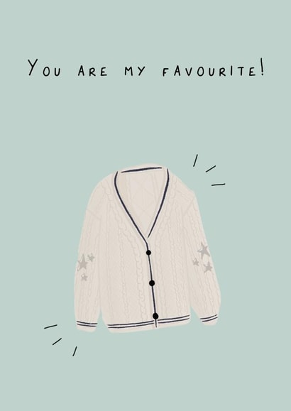 Cardigan Taylor swift Birthday Card 18407 created by Scribbled in Pink