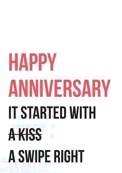 anniversary happy anniversary Card 42259 created by Graphic Print Company