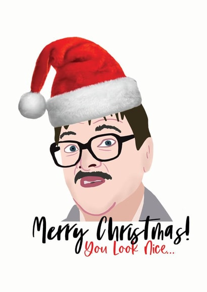 Friday Night Dinner Jim Christmas Card  created by Sweetlove Press