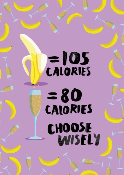 alcohol banana Card 17500 created by Cath Tate Cards