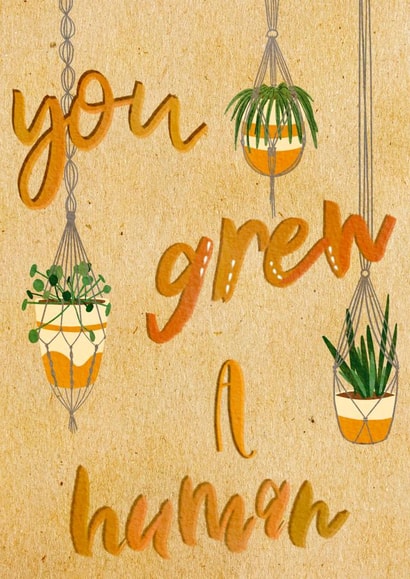 New Baby Card created by Laura Jayne Lettering