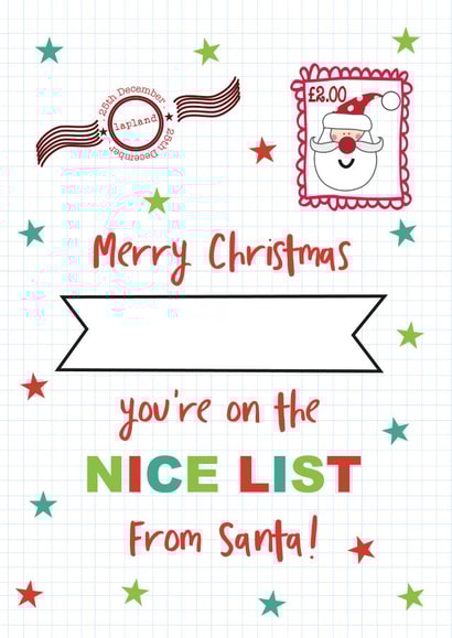 cute illustration Christmas Card 35817 created by TillieMint