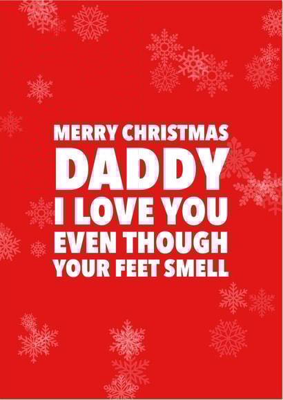 from the kids dad Christmas Card 12581 created by CreatedbyMe Sean
