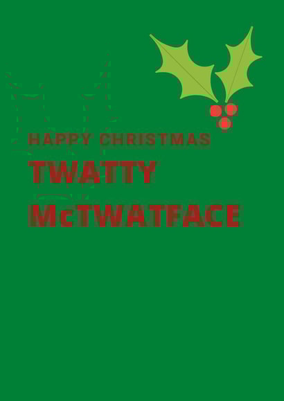 twat twatty Card 36085 created by Pique Design