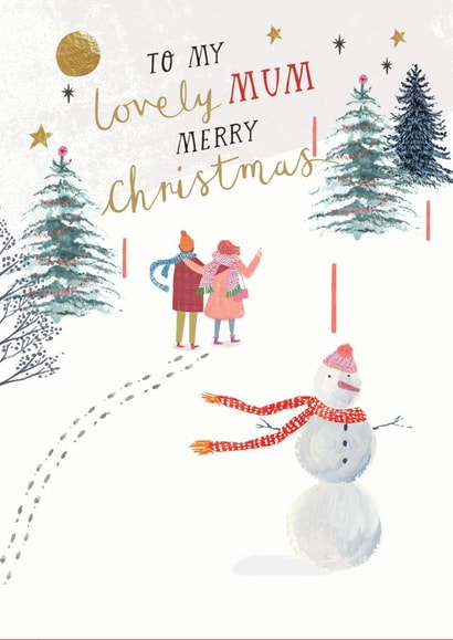 Lovely Mum Merry Christmas created by Louise Tiler