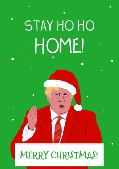 boris johnson Christmas Card 43148 created by Ollie Jolly