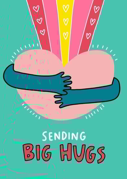 Sending Big Hugs Card created by Angela Chick