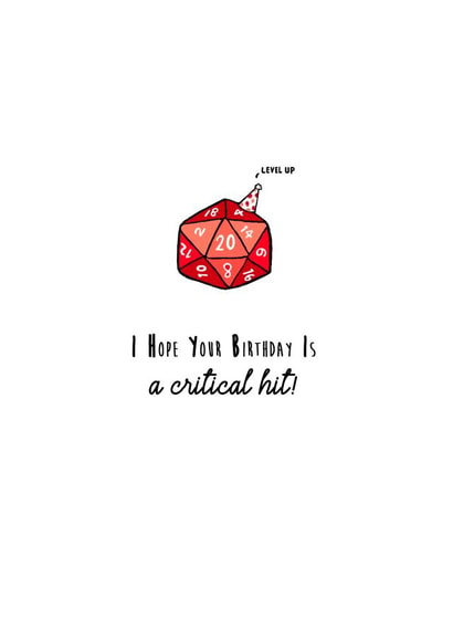 Hobbies cute Birthday Card 20494 created by Lara King Draws