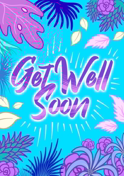 get well Get Well Card 3384 created by olliebrownillustration