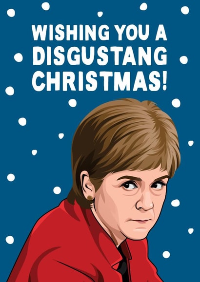 nicola sturgeon Christmas Card 16182 created by All Things Banter