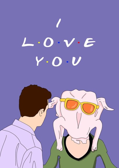 monica chandler Anniversary Card 43599 created by Influential People