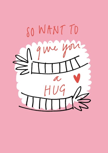 I want to hug you (and I will soon) created by Alison Porter