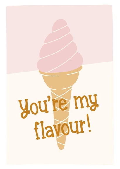 You're My Flavour created by Jenni Ahlberg - Jeah Design
