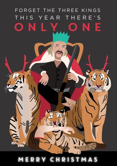 Film/TV/Netflix funny Christmas Card 24087 created by Kritter Design