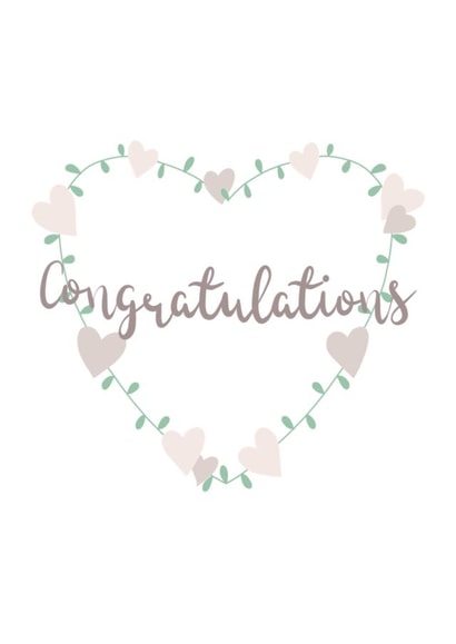 typography traditional Congratulations Card 13908 created by Michelle Youngs