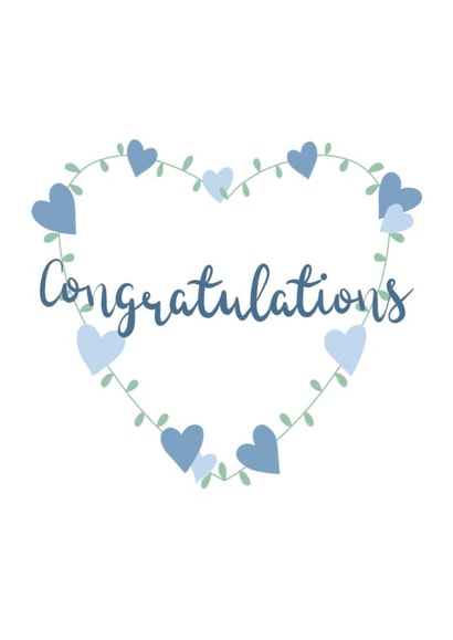 traditional typography Congratulations Card 13909 created by Michelle Youngs